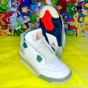 Air Jordan Retro 4 White Cement Children Size 6.5Y